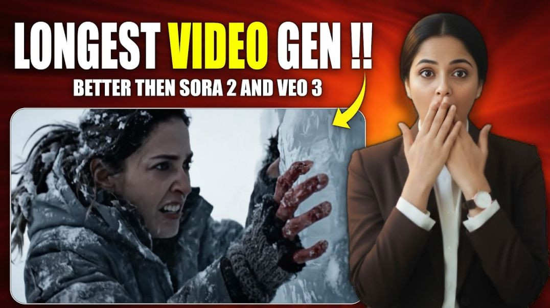 ⁣Longest AI Video Generator Is Here – 100% FREE &amp;amp; UNLIMITED!! 🔥