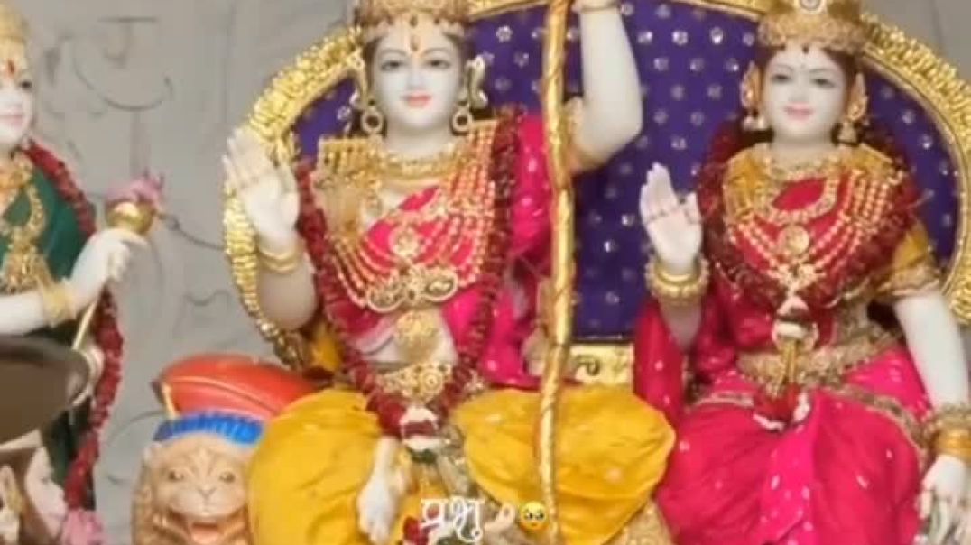 ⁣भगवान श्री राम मंदिर लाईव