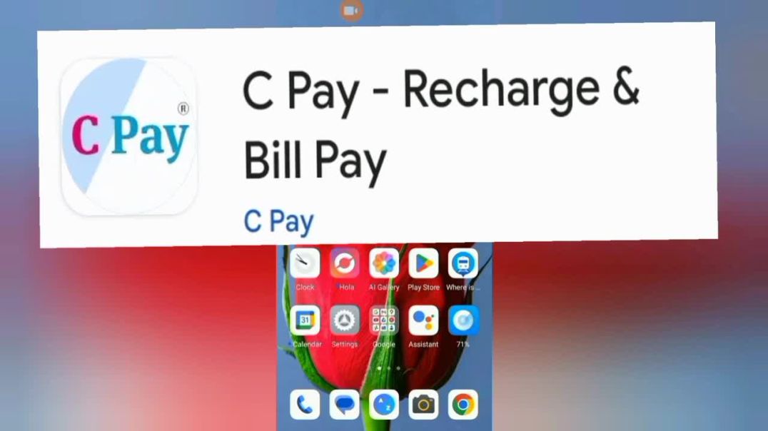 ⁣⁣C Pay - Recharge & Bill Pay App Se Recharge Kaise Kare । Mobile Recharge Commission App ‎⁨