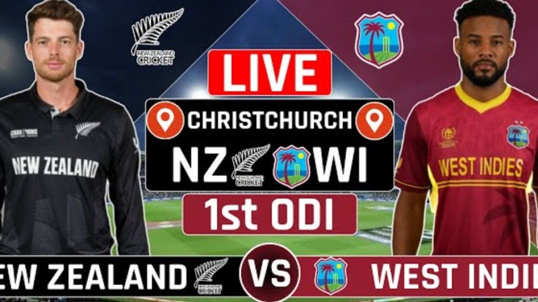 WEST INDIES VS ZEW ZEALAND 1ST ODI HIGHLIGHTS 