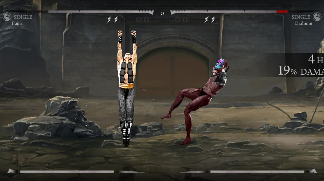 ⁣Fujin vs Drahmin – Brutal Clash in the Shadows!