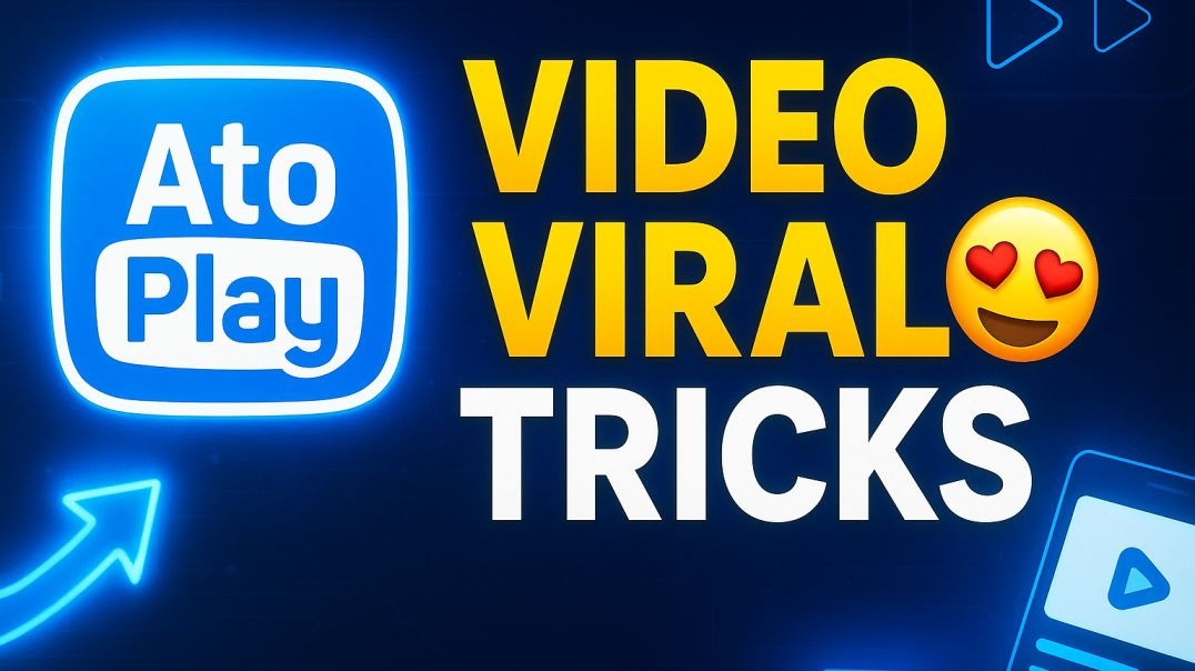 ⁣AtoPlay Video Viral Tricks 😍 | Atoplay Par Video Ko Viral Kaise Kare | 2025 Latest Update #atoplay