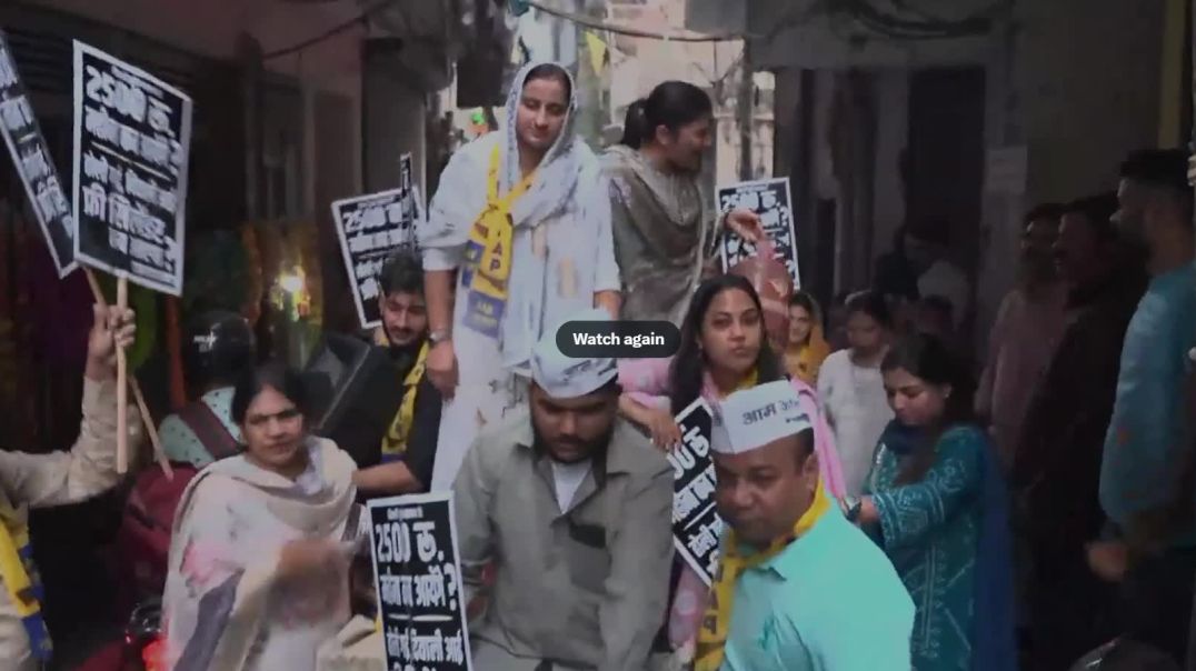 ⁣दिल्ली की CM झूठी है"न फ्री सिलेंडर मिला और न ही 2500,