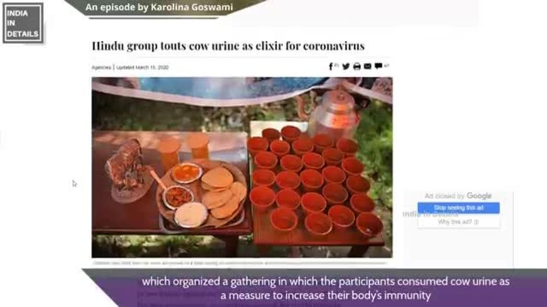 ⁣DMK MP Senthilkumar referred Hindi states as "gaumutra states"