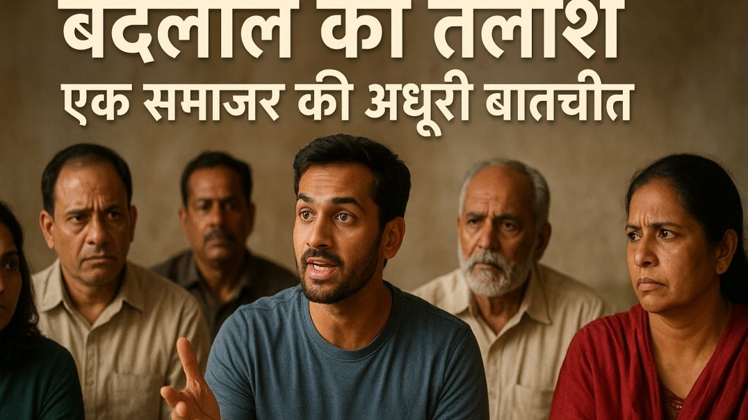 बदलाव की तलाश: एक समाज की अधूरी बातचीत