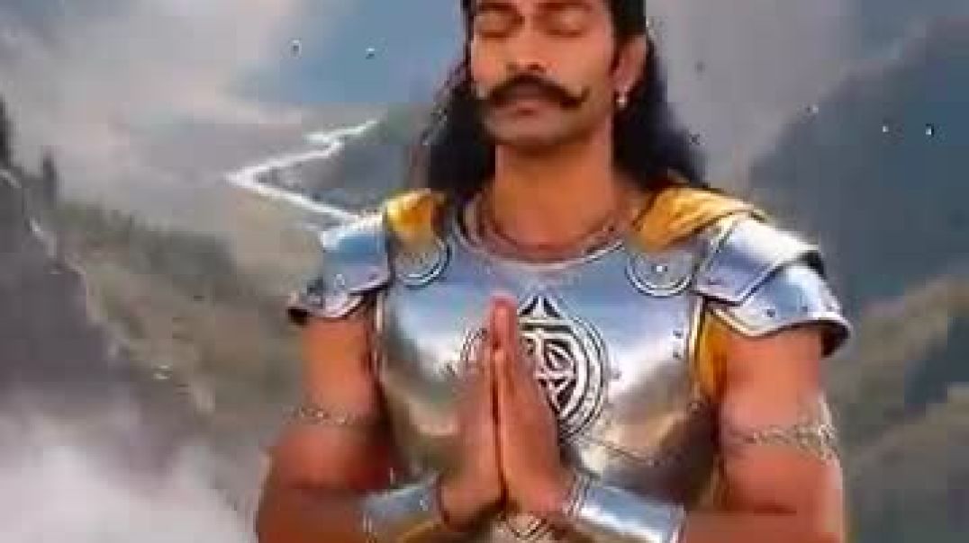 ⁣अर्जुन ने अपने ही भगवान पर बाण क्यों चलाया_ 😱 श्रीकृष्ण का न(3