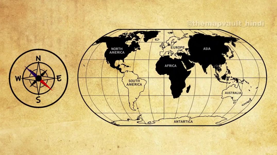 The Mercator Map Mysteryमर्केटर नक्शे का रहस्य A Lie That Shaped the World
