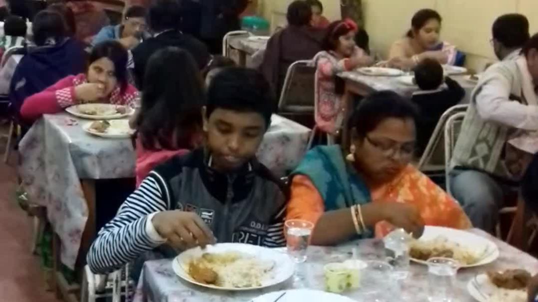 ভাইপোর মুখে ভাত 😋😋