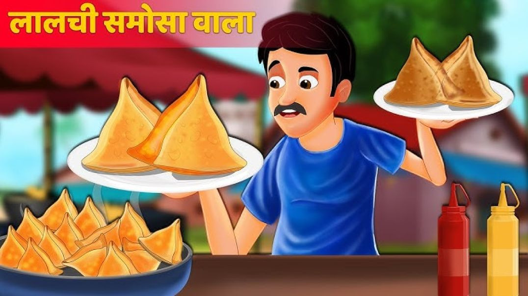 लालची समोसेवाला _ Lalchi Samose Wala hindi kahaniya moral stories