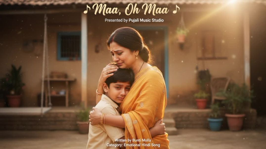 ⁣Maa oh maa very emotional hindi song.Tribute every mother in the world