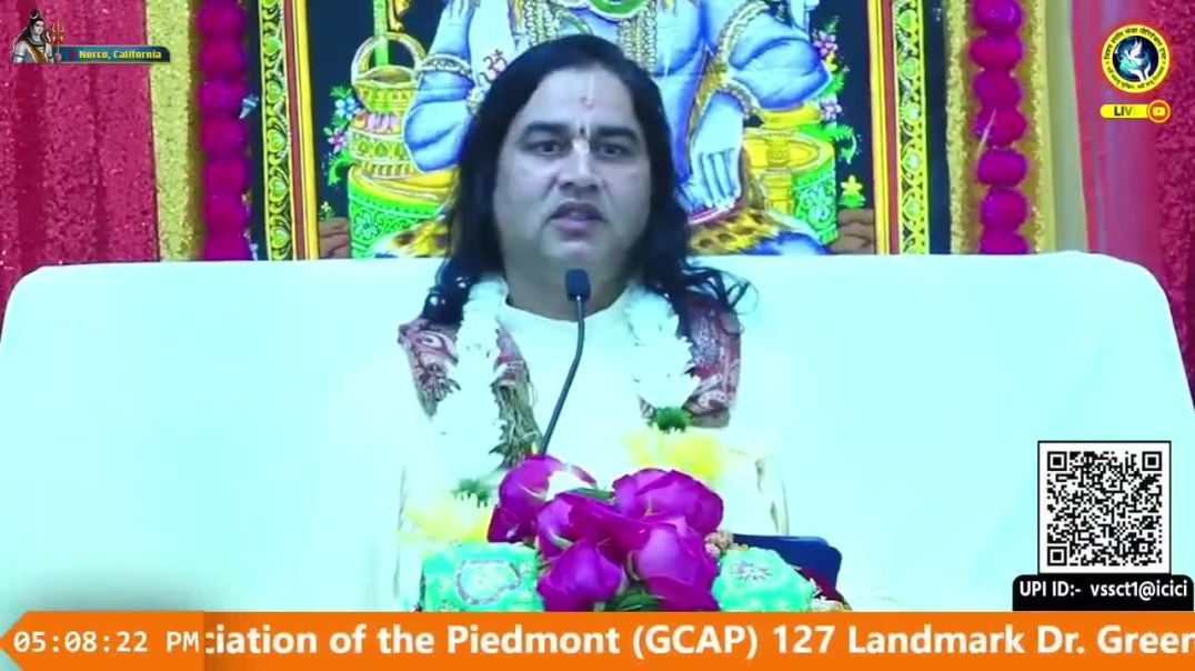 ⁣Day 5 शिव महापुराण की अद्भुत कथा का रहस्य उजागर__ USA Yatra 2025 __  Venue- No(720P