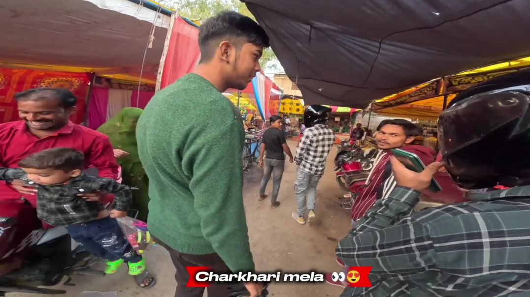 ⁣Charkhari mela reaction 🤩😍
