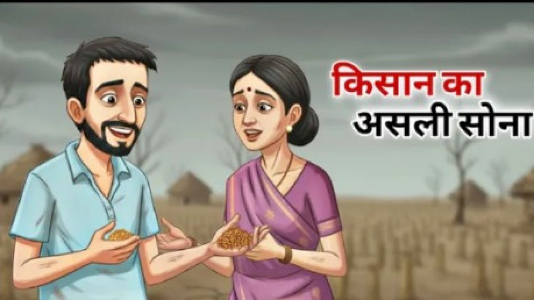 ⁣किसान का असली सोना _ Kisan ka Asli Sona _ Hindi Kahaniyan _ Moral Stories __hindikahanian(720P_60FPS