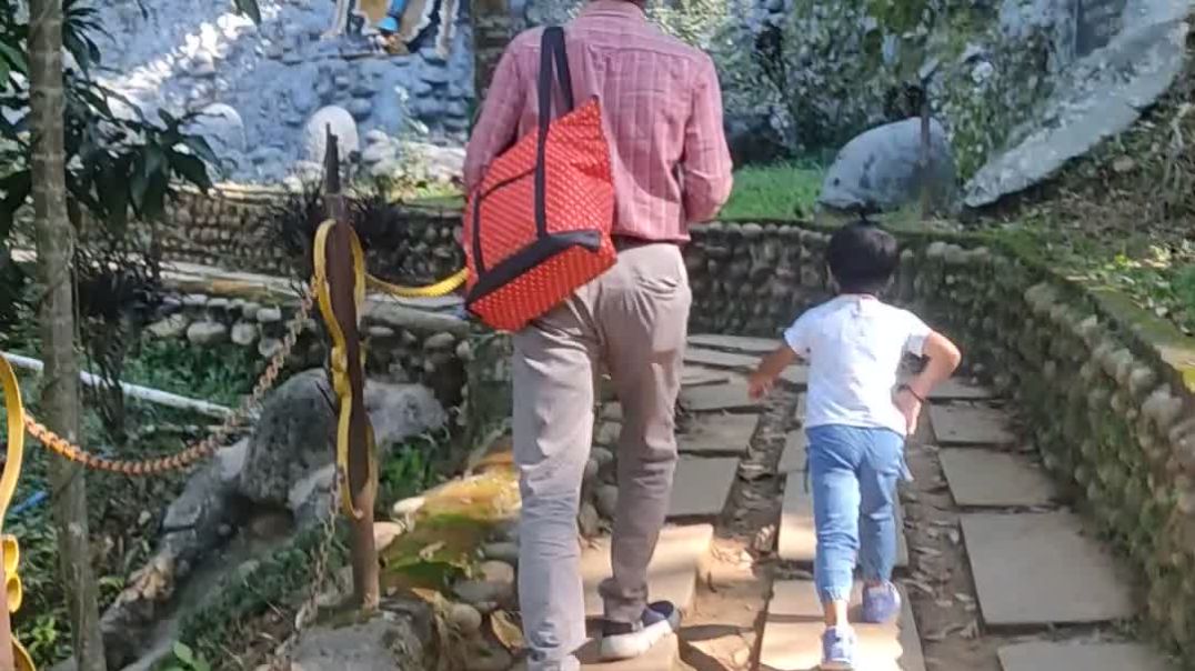 ⁣Har har Mahadev.....Nice view..