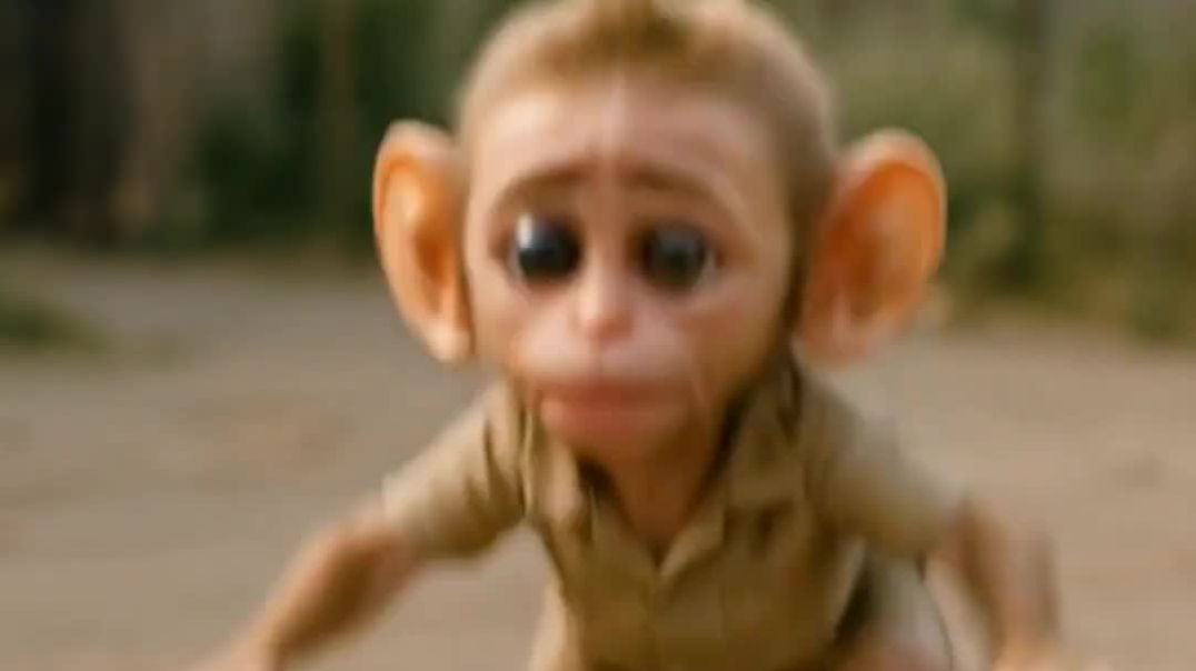 ⁣baby Monkey’s Big Revenge – The Circus Star Who Shocked the World!🤯