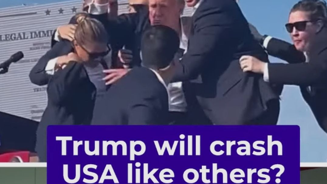 TRUMP will crash USA like others？