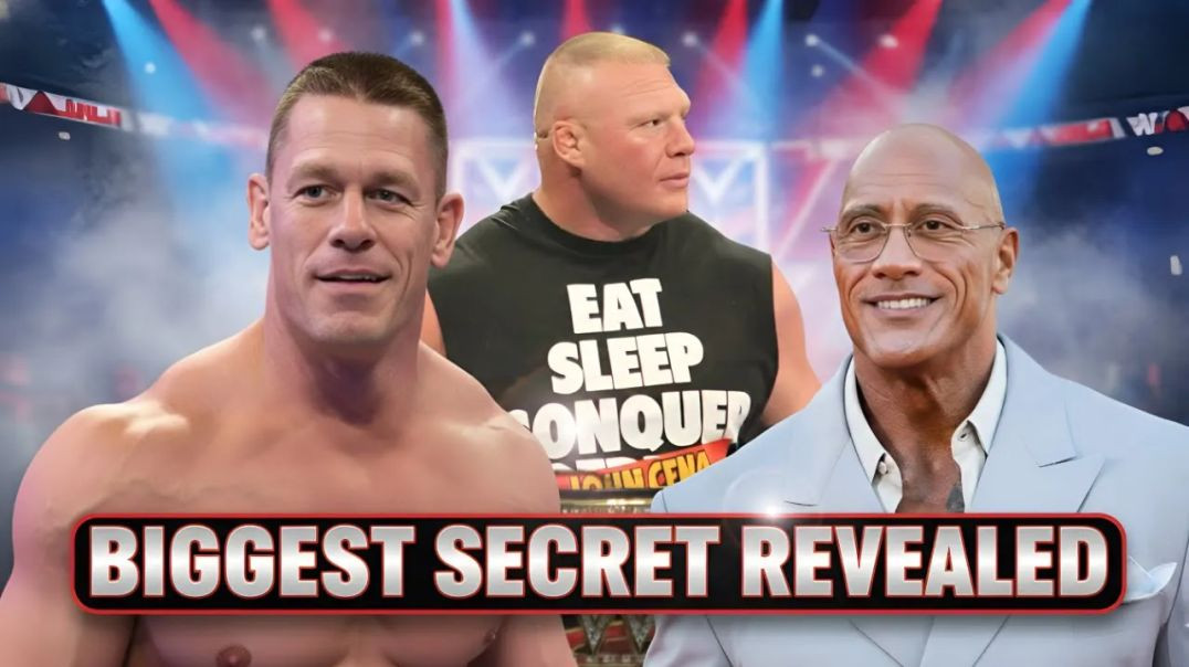 ⁣Brock Lesnar, John Cena Aur The Rock ke Secret | WWE Famous 3 Wrestlers Life Secrets Revealed