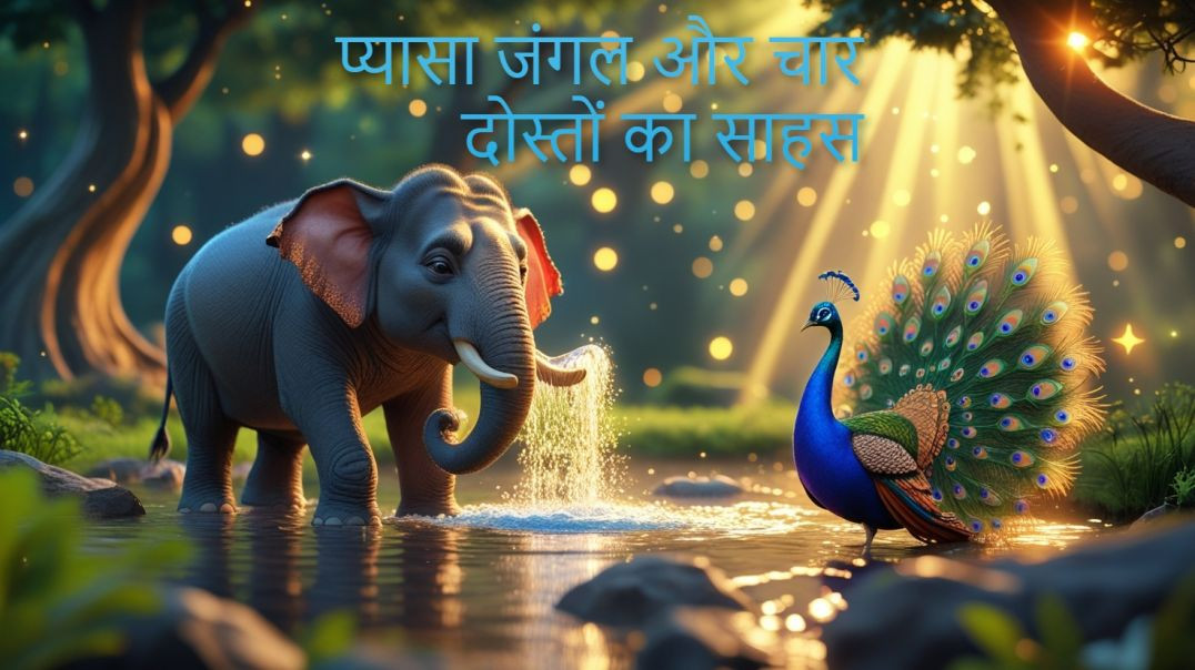 ⁣प्यासा जंगल – दोस्ती और जीवन की जंग