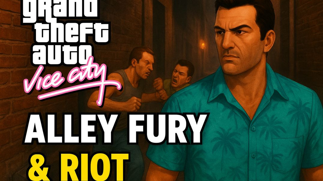 ⁣GTA Vice City – Alley Brawl, Jury Fury &amp;amp; Riot _ Full Mission Walkthrough