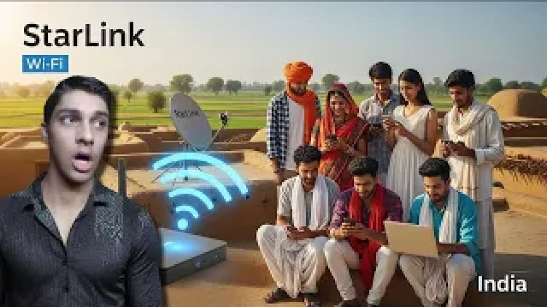 ⁣Starlink Wi-Fi and the Indian people 🤔