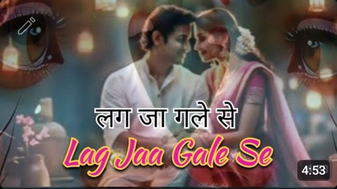 ⁣Hindi Song 😜 Imotional in Love 💕 लग जा गले से 🌧️🌧️।