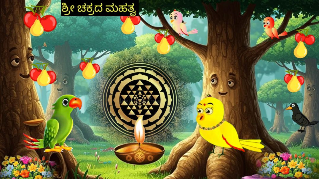 ⁣ಗಿಣಿ ಮತ್ತು ಹಕ್ಕಿ| kannada kathe | birds animation | tuni chidiya story | new episode
