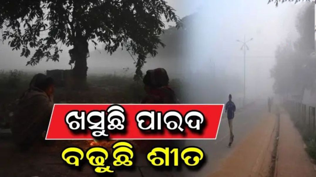 ⁣ଧୀରେ ଧୀରେ ବଢ଼ୁଛି ଶୀତ।