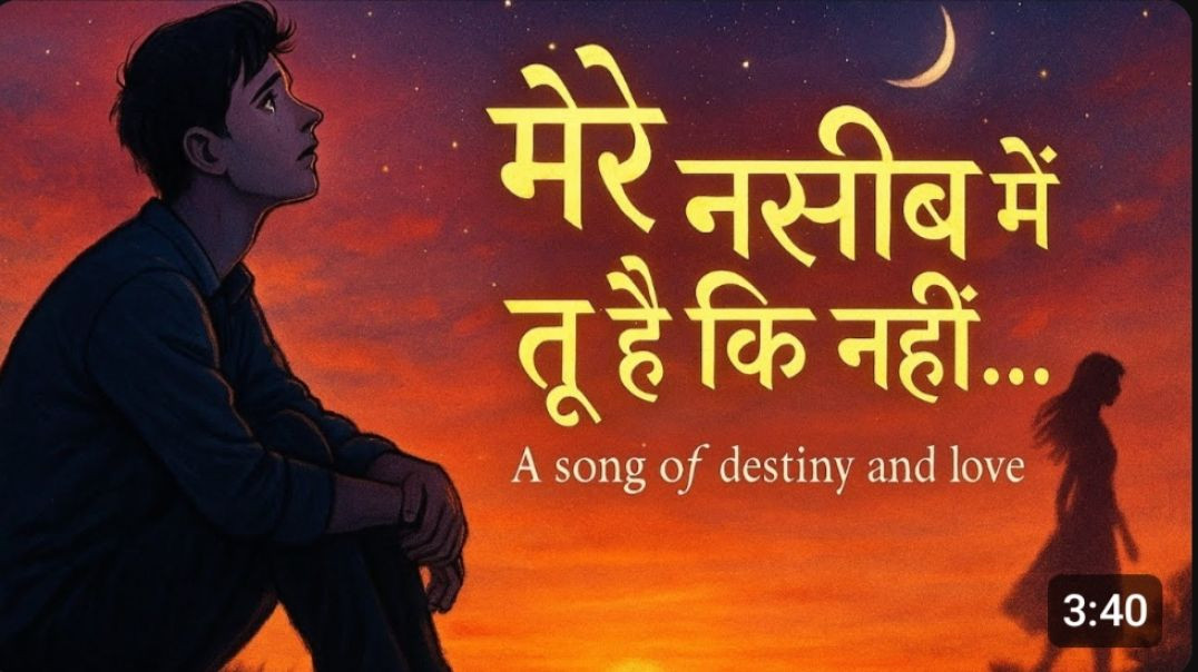⁣मेरे नसीब में तू है कि नहीं_ Mere Naseeb Me Tu Hai ki Nahi_  Song