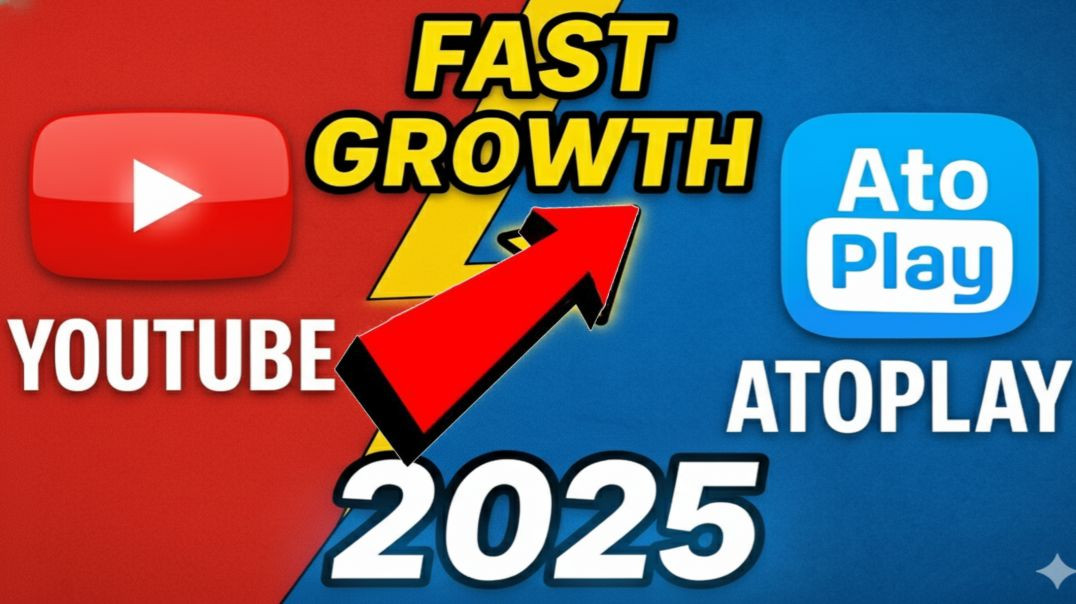 ⁣YouTube vs AtoPlay – 2025 में कौन देता है सच में Fast Growth ?