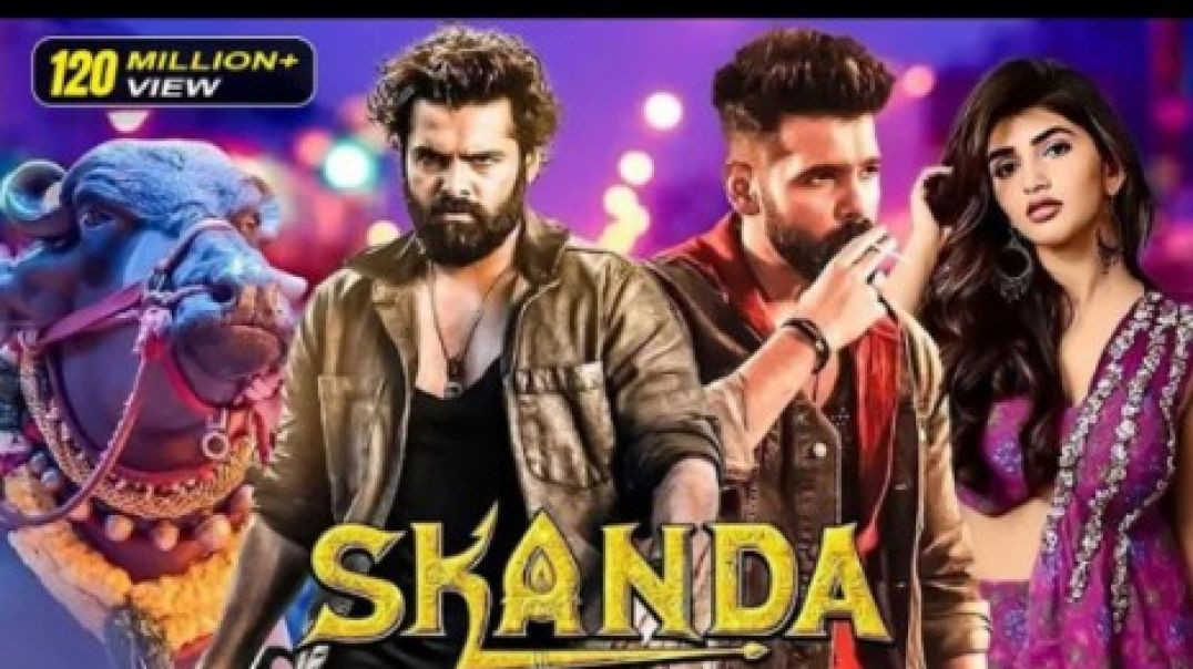 ⁣Skanda_ The Attacker - South Indian Movie Hindi Dubbed - Ram Pothineni_ Sreeleela_ Saiee Manjrekar(7