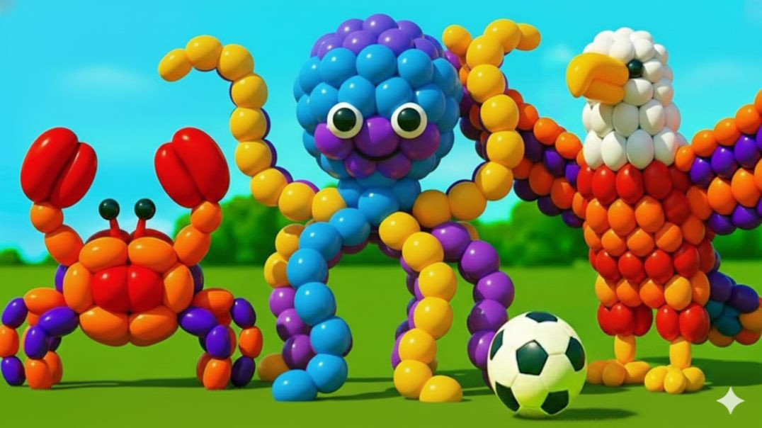 ⁣The mascot vibrato assistant funny animals on football field #animation #funny