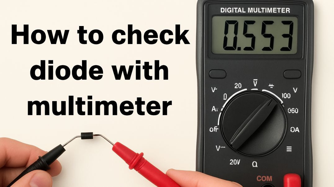 ⁣How To Check Diode with Multimeter, डायोड को कैसे चेक करे