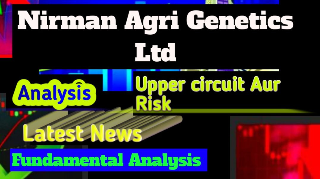 ⁣Nirman Agri Genetics Financial Analysis