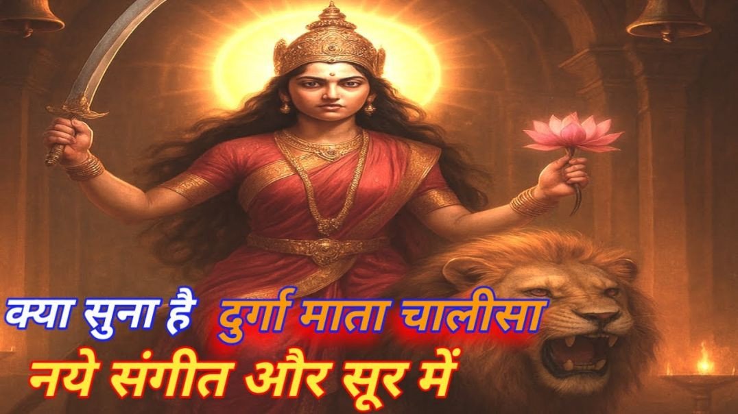 ⁣Durga Chalisa in New Music & Singing। मां दुर्गा चालीसा पाठ नये सूर ताल में।