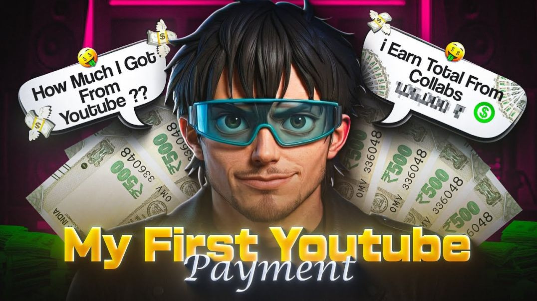 ⁣My First YouTube Payment + Collab Earnings (Full Reveal)