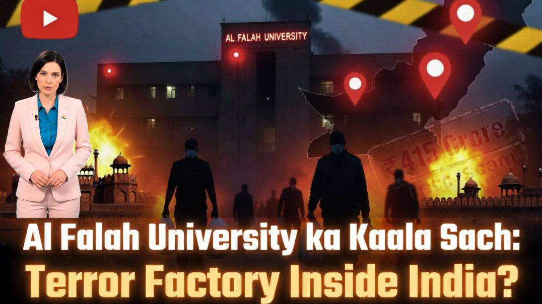 ⁣Al Falah University का काला सच: क्या India के अंदर ही बन रही थी सबसे बड़ी Terror Factory | @bharatpy