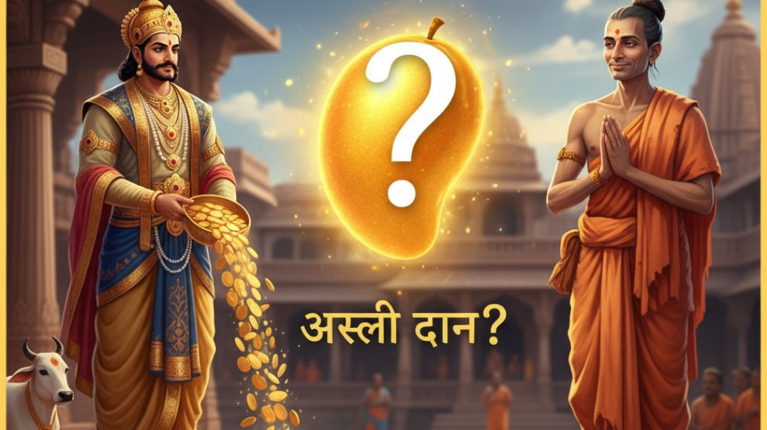 ⁣🌟 दानी राजा और रहस्यमय साधु की कहानी