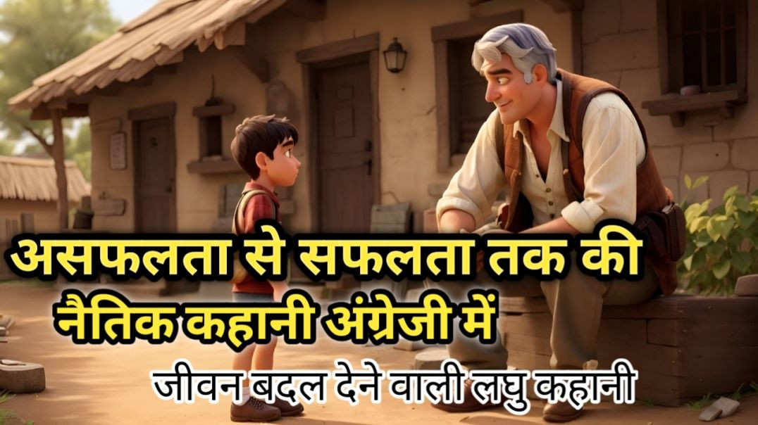 ⁣Failure To Success || moral story in English | motivational story