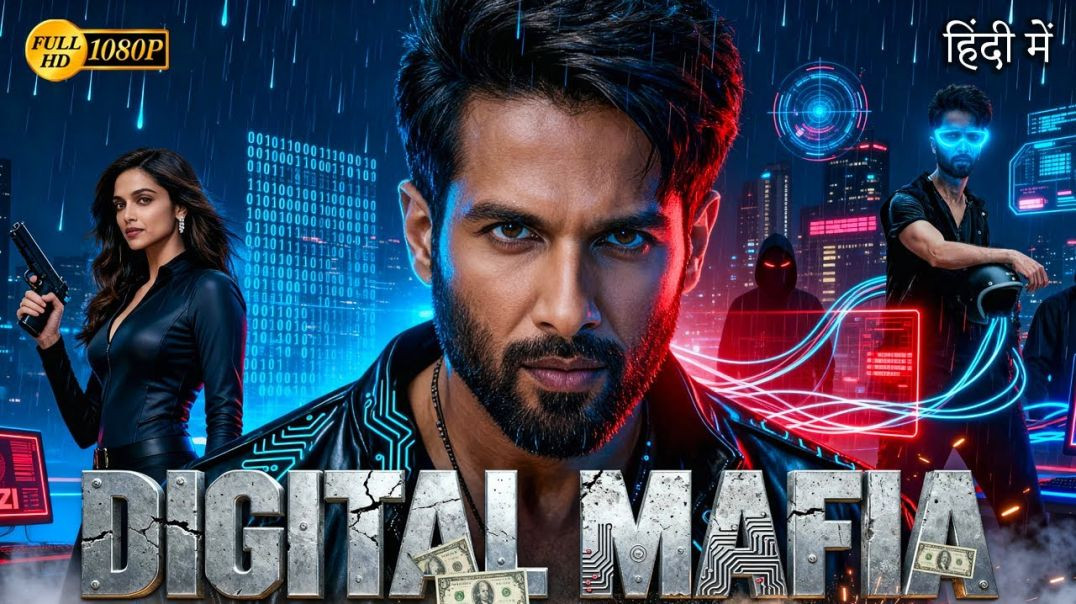 ⁣Digital Mafia (2025) _ Shahid Kapoor_ Deepika Padukone Hindi Dubbed Action Thriller Movie _ Full HD(