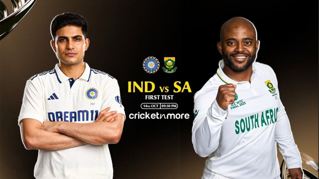 ⁣India Vs SA 1st session match. #india #sa #14-11-2025 #testmatch #trending #today