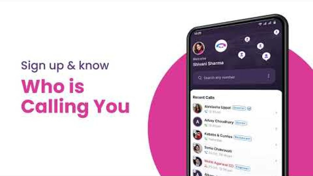 Bharat's First AI Contact Identification App