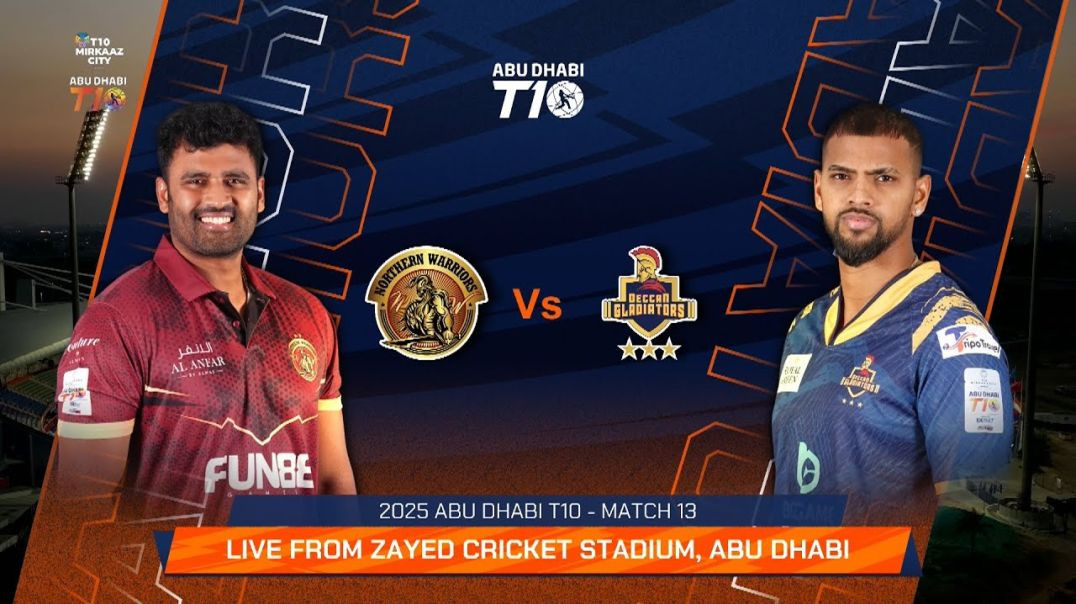 ⁣13 Highlights_ Northern Warriors vs Deccan Gladiators _