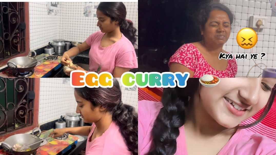 Egg curry vlog