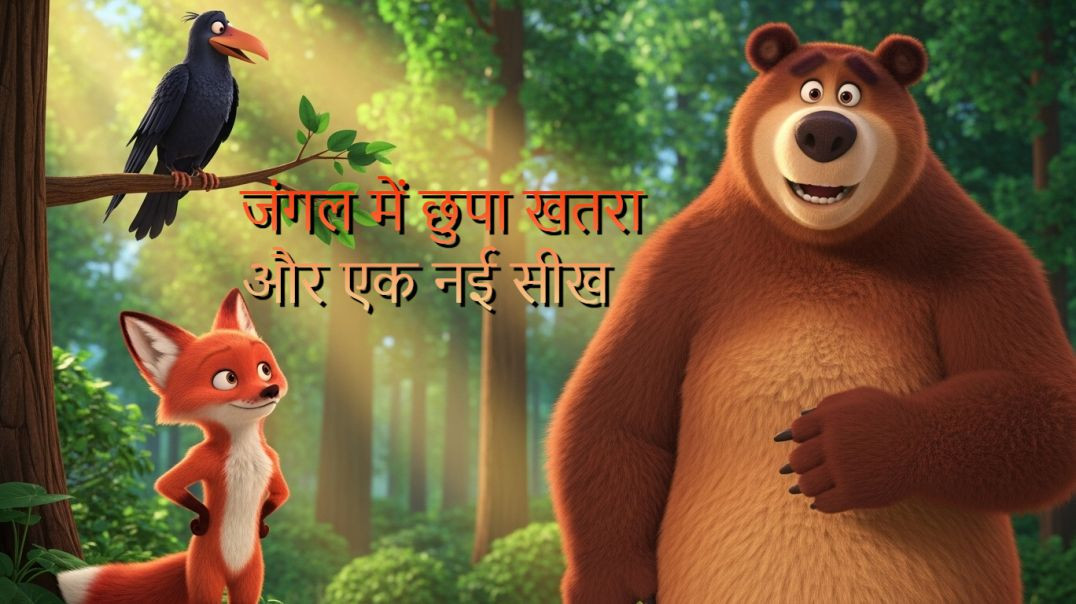 ⁣धूर्तिका लोमड़ी और जंगल का रहस्य