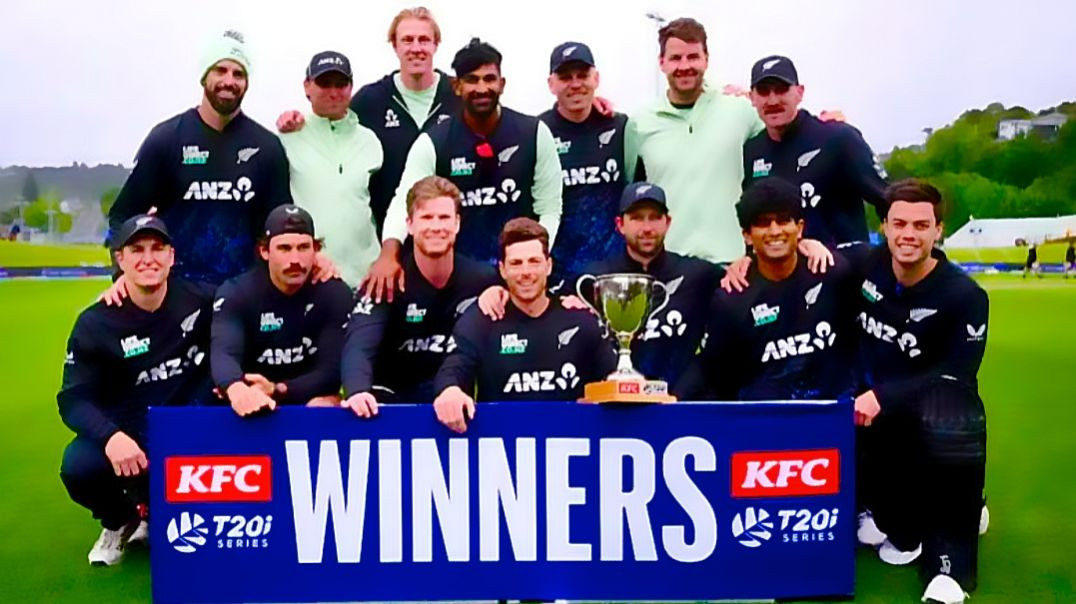 ⁣Newzealand Clinching 3-1 T20I Series After a Fairly One Sided Contest