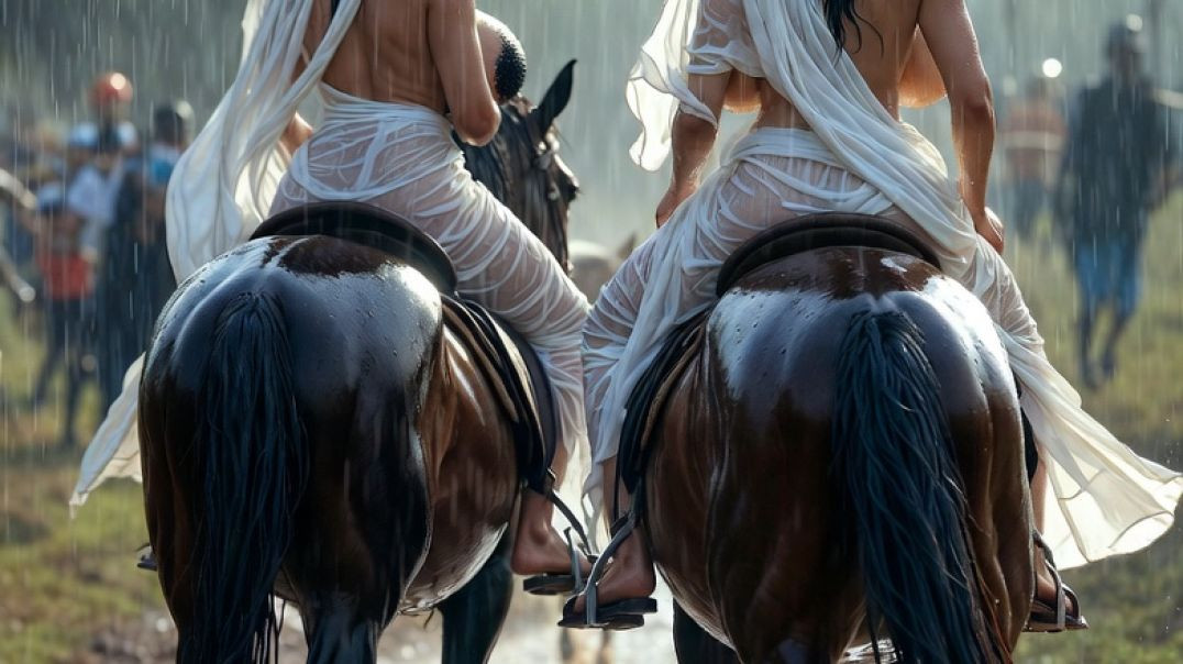 ⁣Enjoying of village life