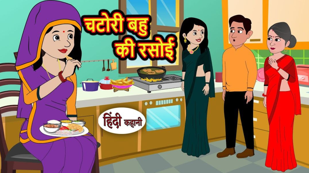 चटोरी बहु की रसोई _ Story in Hindi _ Bedtime Stories _ Moral Story _ Fairy Tales _ Kahani Storytime