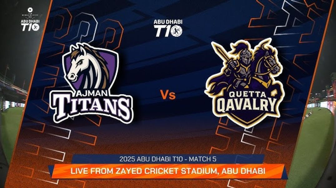 ⁣05 Highlights_ Ajman Titans vs Quetta Qavalry _ Season