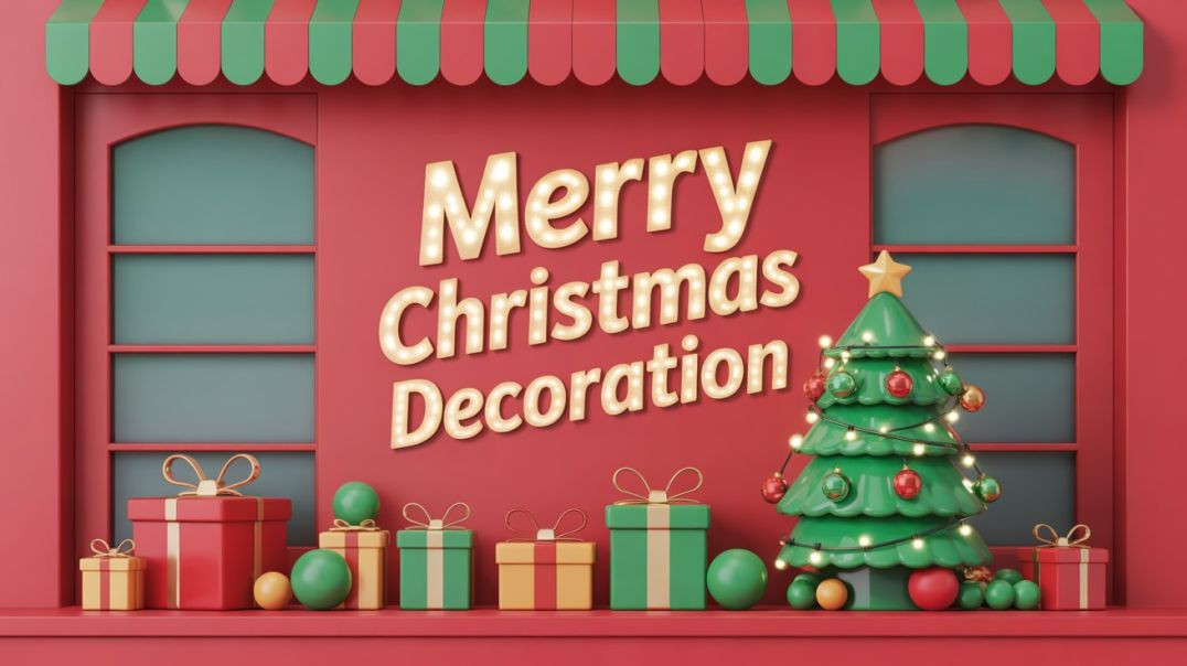 ⁣Merry Christmas Decoration 🎄🎁 | दुकान की जबरदस्त लाइटिंग & सजावट | Must Watch Festive Vlog