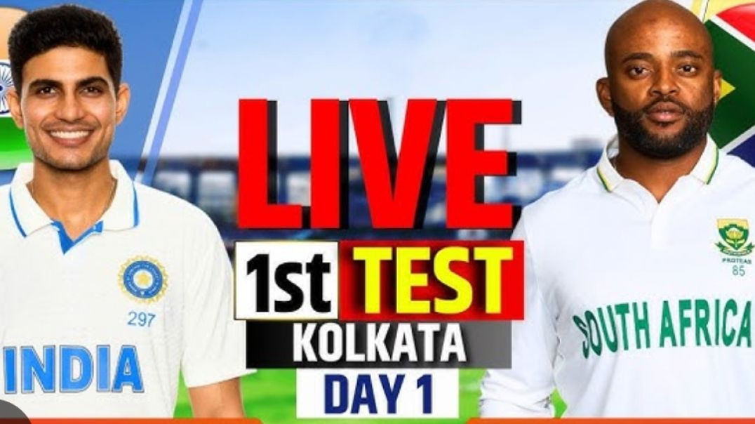 ⁣IND vs SA 2025, 1st Test, Day 1 Match Highlights Bm